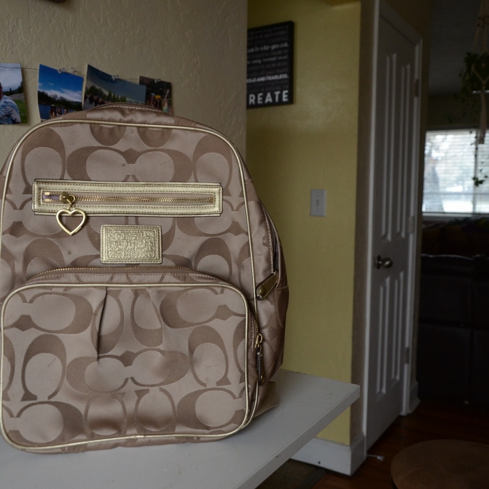 Coach women's backpack